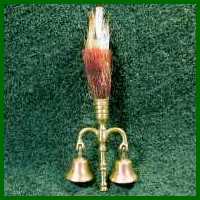 Two bell swinger with plume