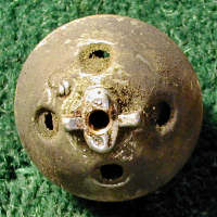 Cast bell with rivet base