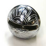 New petal bell, silver color, size #10, 2 1/4 in.